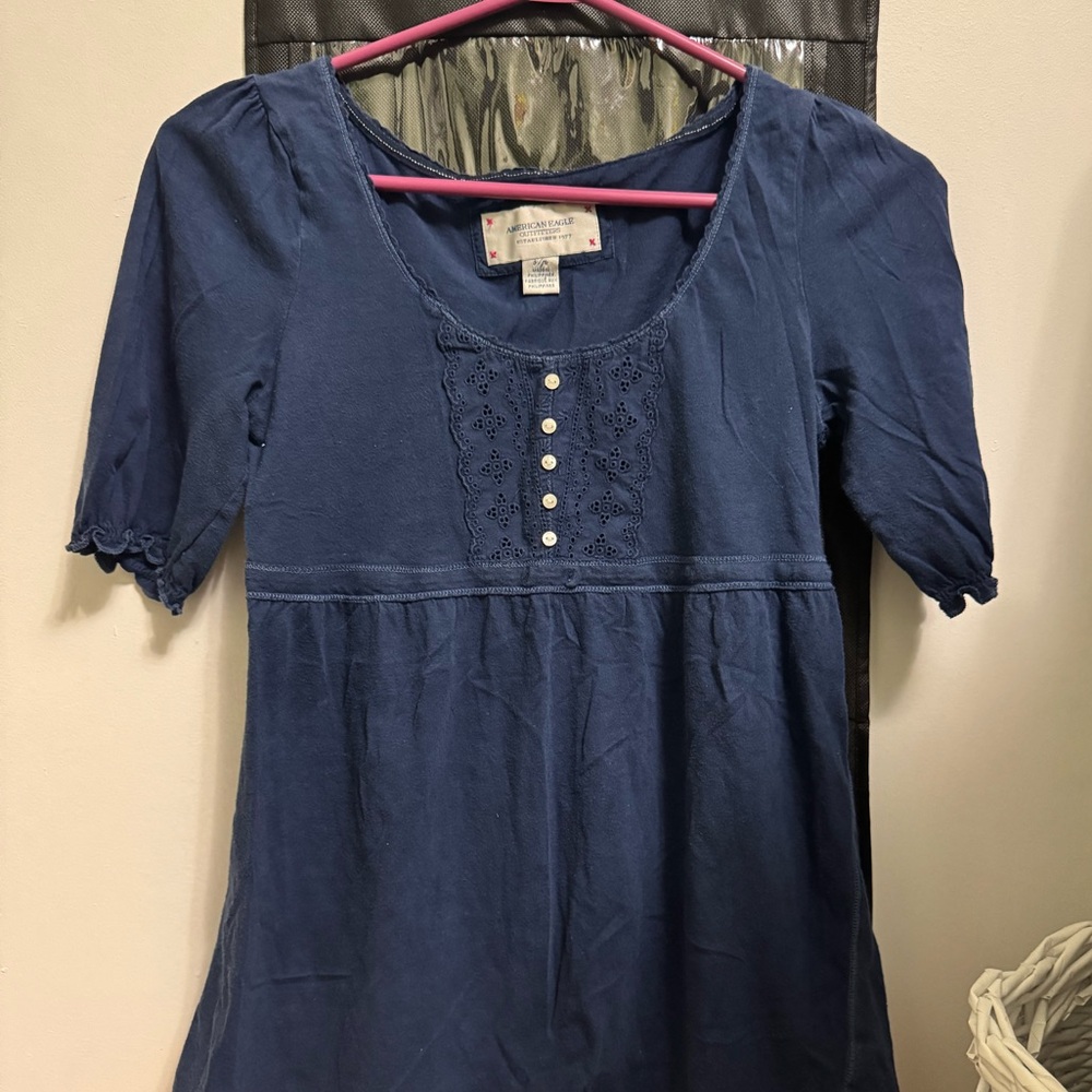American Eagle Babydoll Top